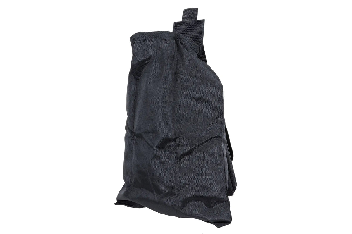 Wosport dump bag with BP-145 transport pouch Black