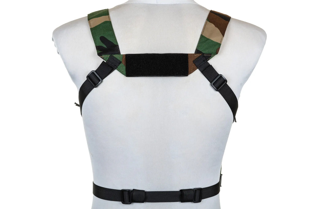 Specna Arms Tactical Adaptive V2 Woodland Chest Rig Vest