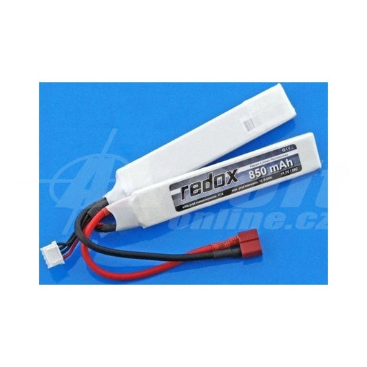 Li-Pol akumulátor Redox 11,1V 850mAh 20C - 2 díly