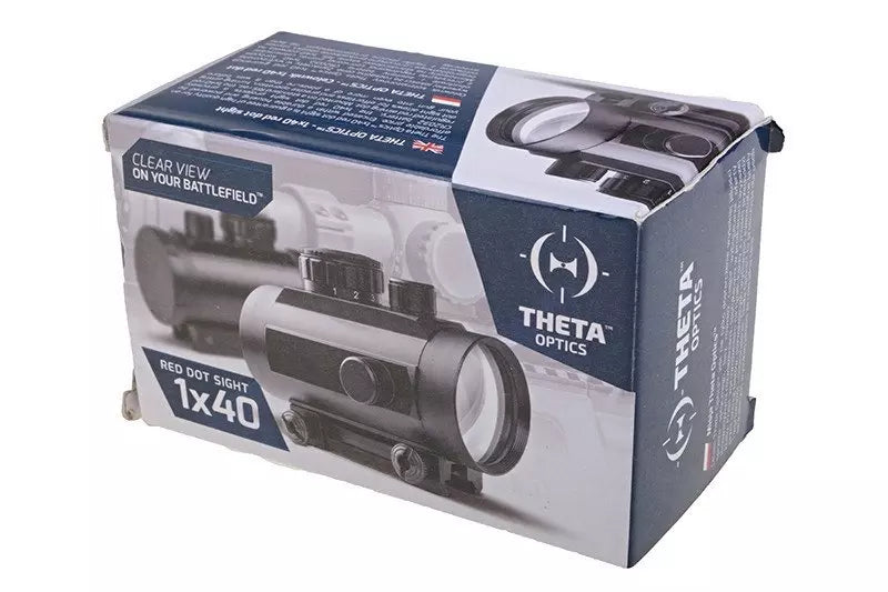 [THO-10-007859] Red Dot 1x40 Reflex Sight Replica - Black