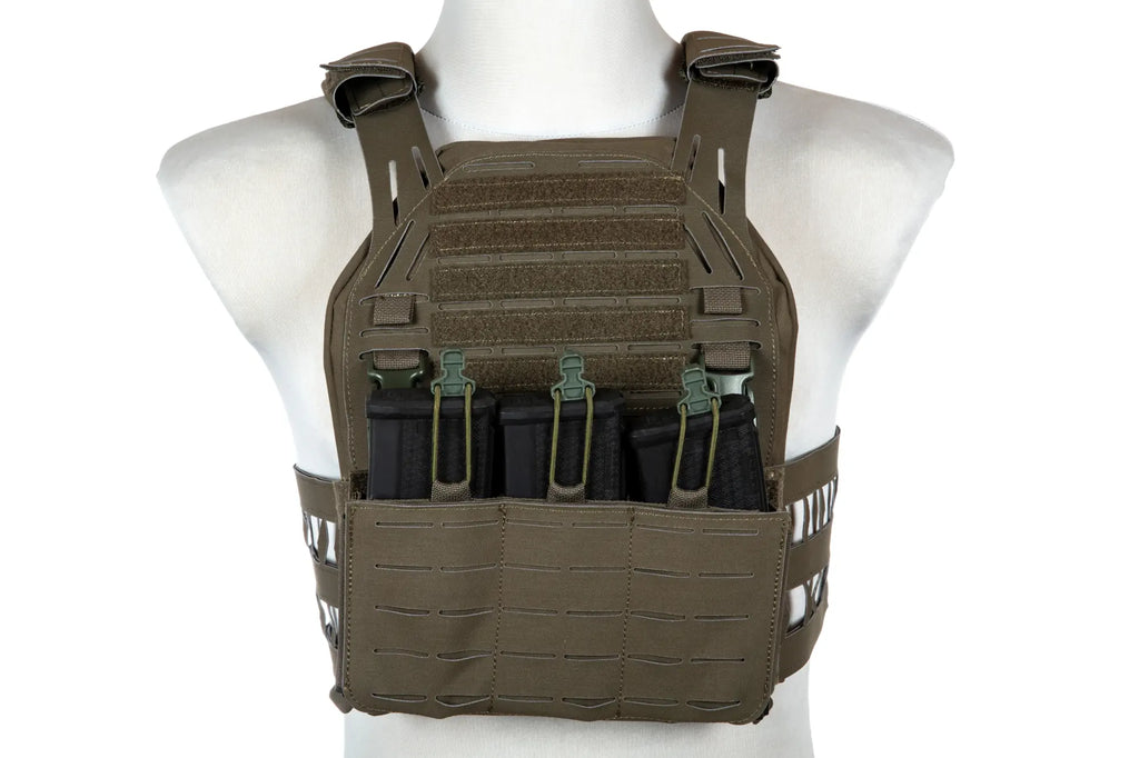 Laser-Cut plate carrier Stegadon - Olive