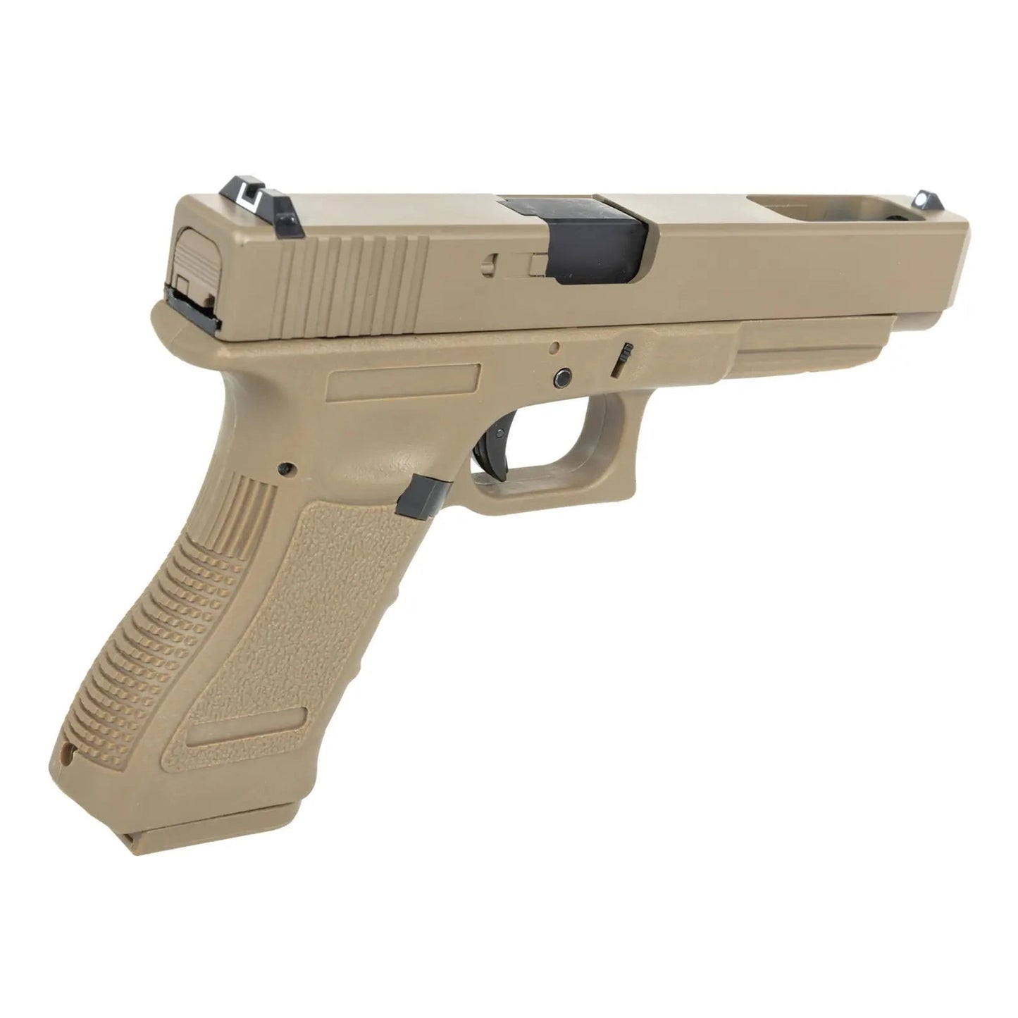 [EIC-02-046380] E&C EC-1201 Tan airsoft pistol