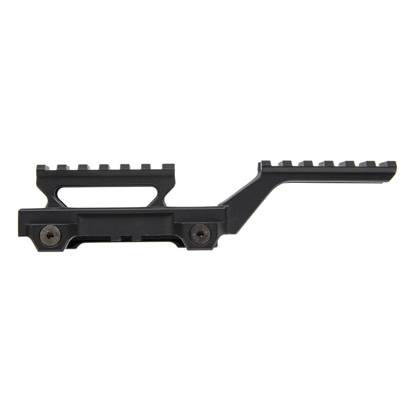 Medium RIS Wosport mount for collimators and PEQNGAL devices Black