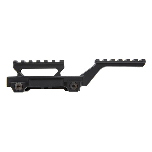 Medium RIS Wosport mount for collimators and PEQNGAL devices Black