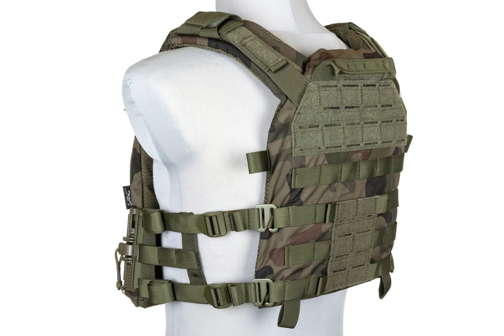 Specna Arms Tactical QR IV Plate Carrier Vest Wz. 93 Panther Forest