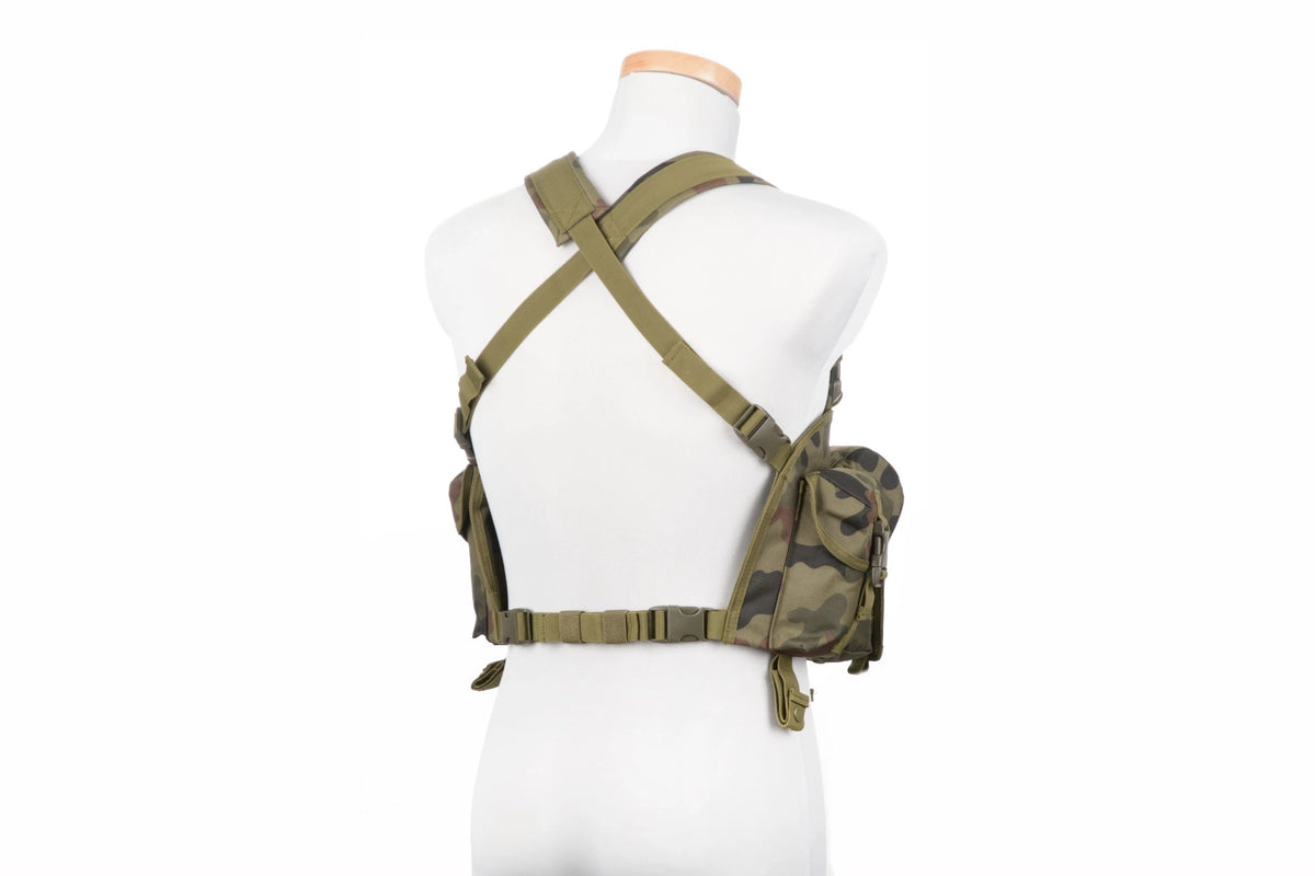 Commando Chest-style tactical vest – Model 93, Forest Pantera
