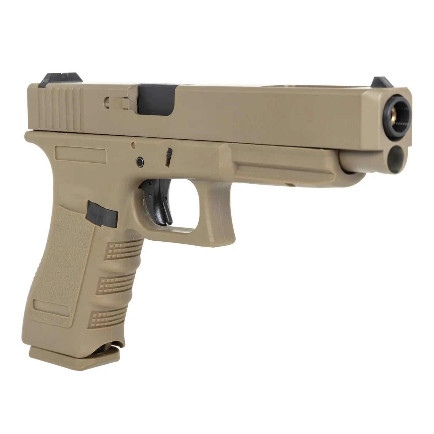 [EIC-02-046380] E&C EC-1201 Tan airsoft pistol