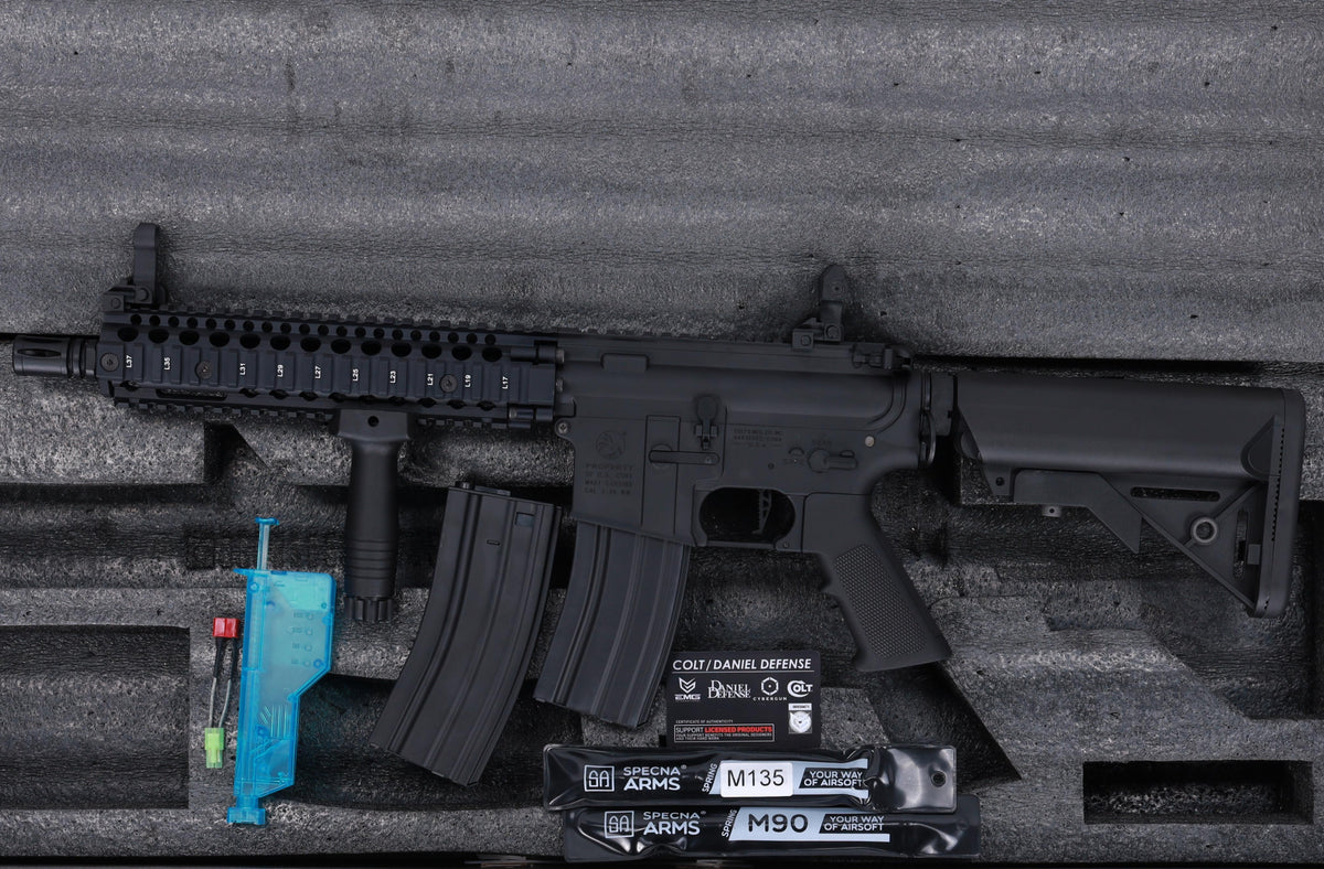 Colt x Daniel Defense MK18 SA-P19 PRIME BLDC 10.5" AEG Assault Rifle – Black