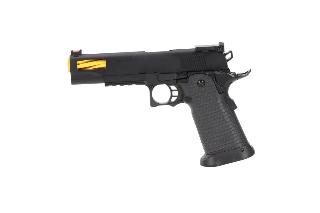 Specna Arms Hi-Capa SA-VGP07 VAPOR GBB Pistol - Black and Gold