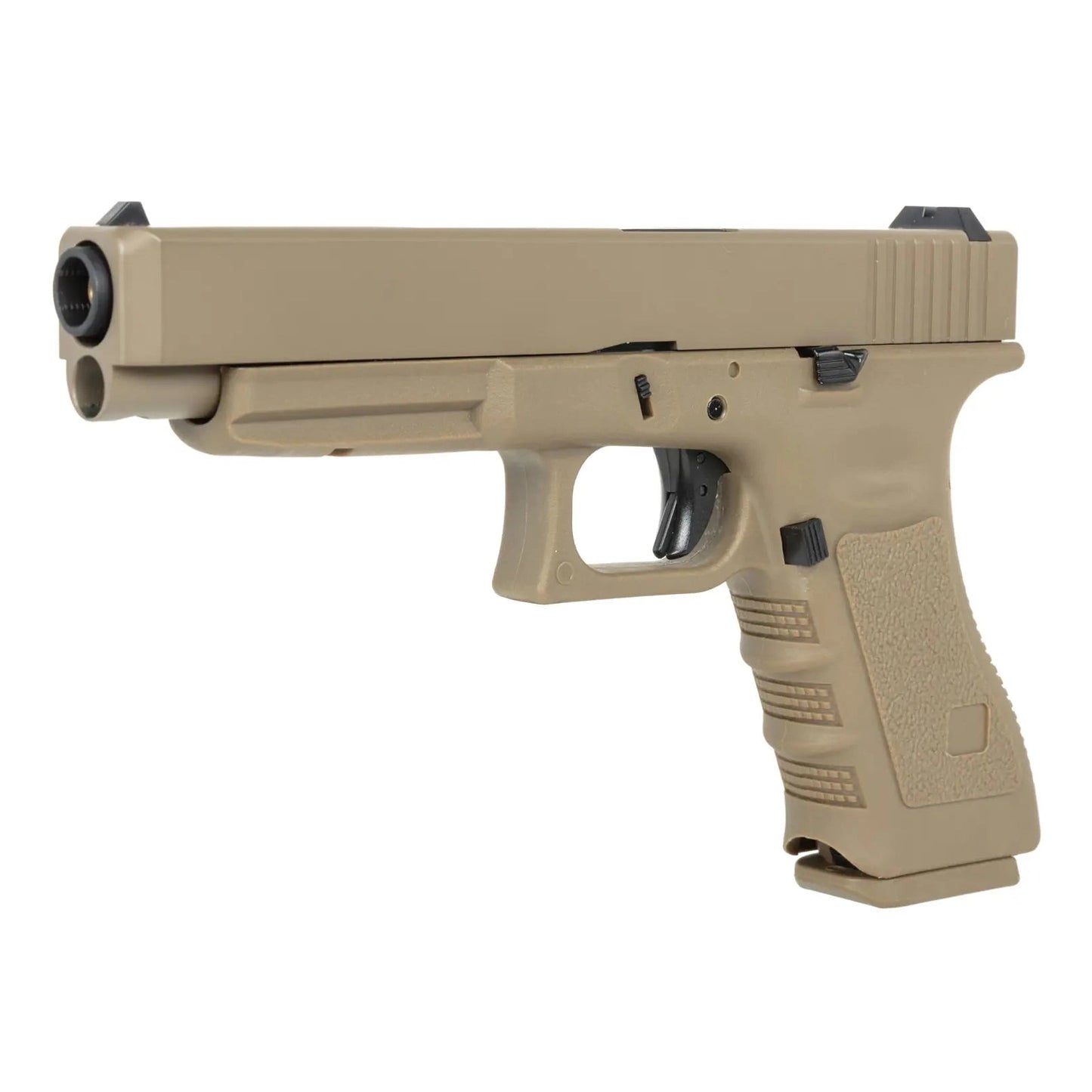 [EIC-02-046380] E&C EC-1201 Tan airsoft pistol