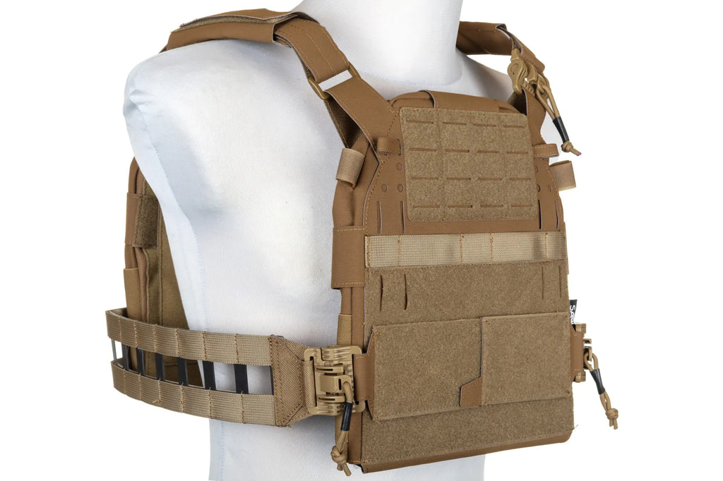 Specna Arms Tactical QR III Tan Plate Carrier Vest