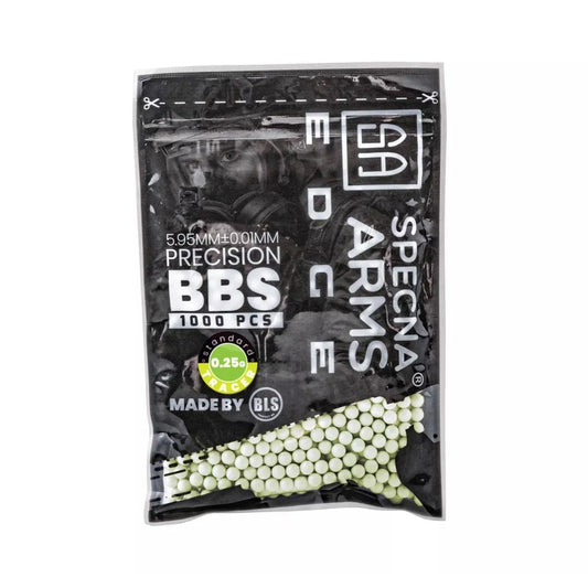 [SPE-16-029328] BBs Tracer 0.25g Specna Arms EDGE ™ 1000 pcs - Green