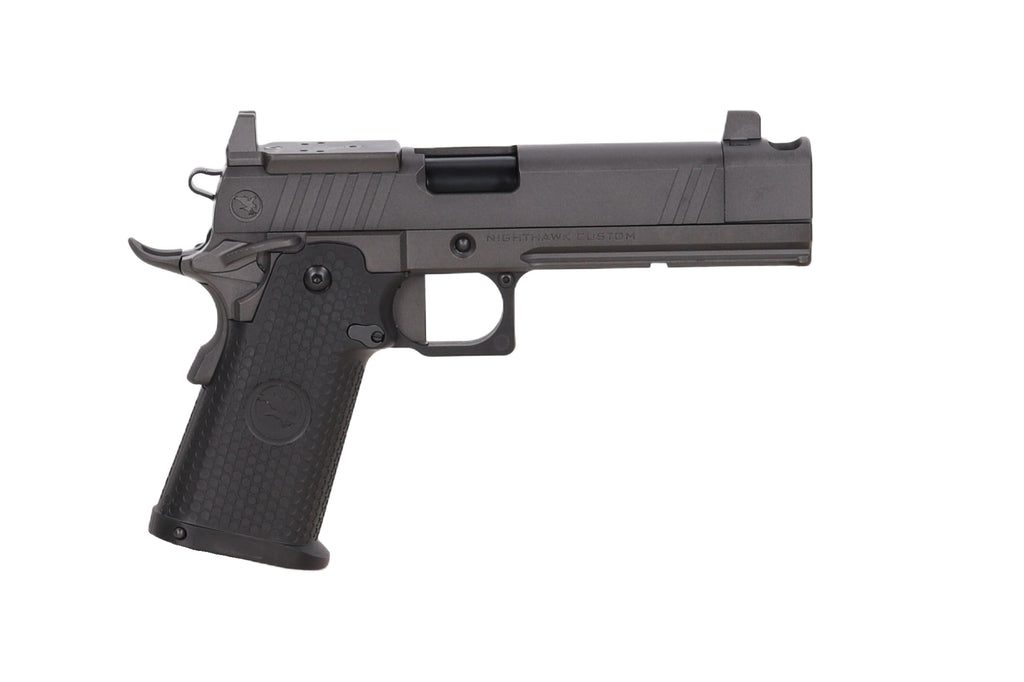 Nighthawk Custom TRS Comp GBB Pistol (Optics Ready/Suppressor Ready) – Black
