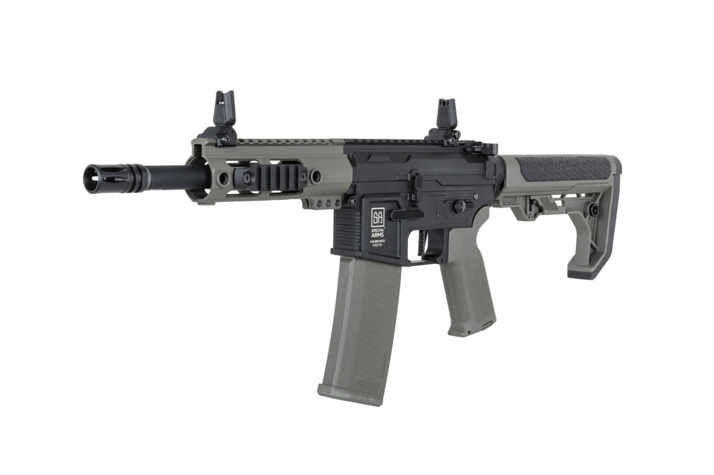 Specna Arms SA-F04-RL FLEX™ Gen.2 BLDC™ HAL ETU™ Light Ops Stock/New Receiver Olive airsoft Carbine