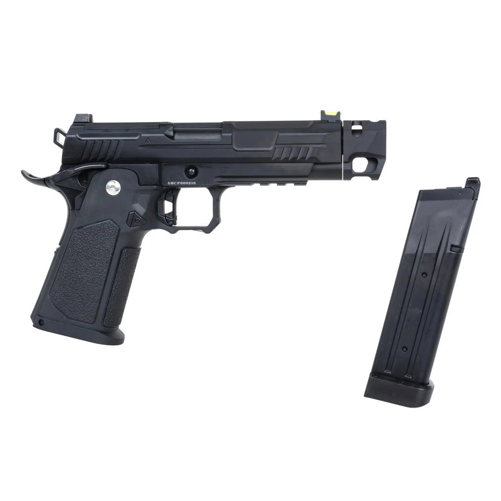 [ACR-02-048037] Arcturus Hi-Capa Vanguard 4.3" GBB Gun (Optics Ready/Compensator) - Black