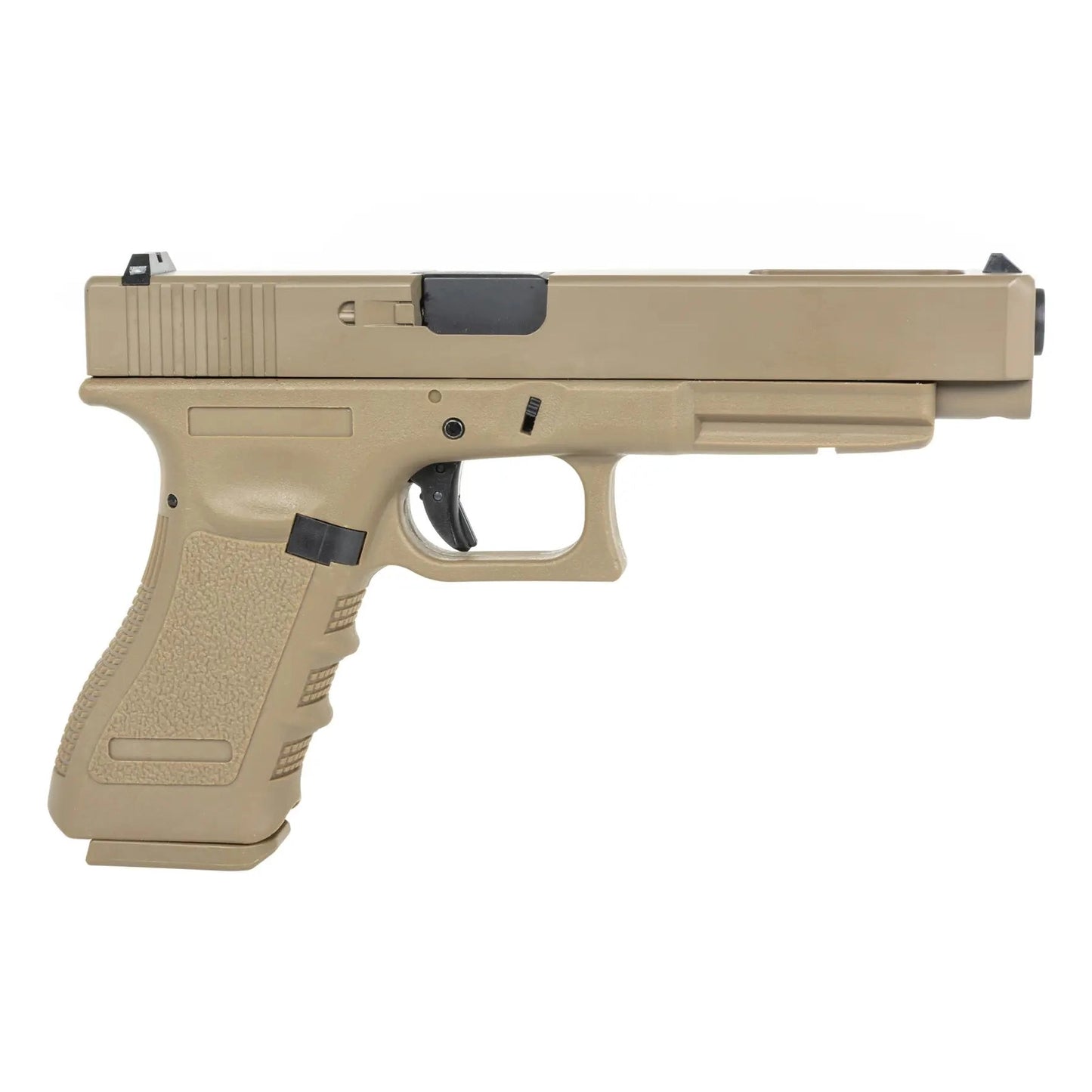 [EIC-02-046380] E&C EC-1201 Tan airsoft pistol