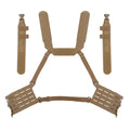 Wosport ARC Coyote Brown Chest Rig Set