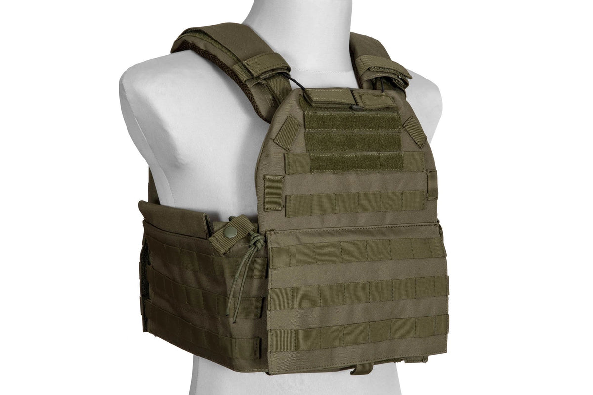 Quick Release Tactical Plate Carrier - olive green
