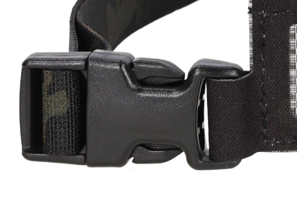 Molle panel for additional accessories Wosport MB-ACC-02 Multicam Black