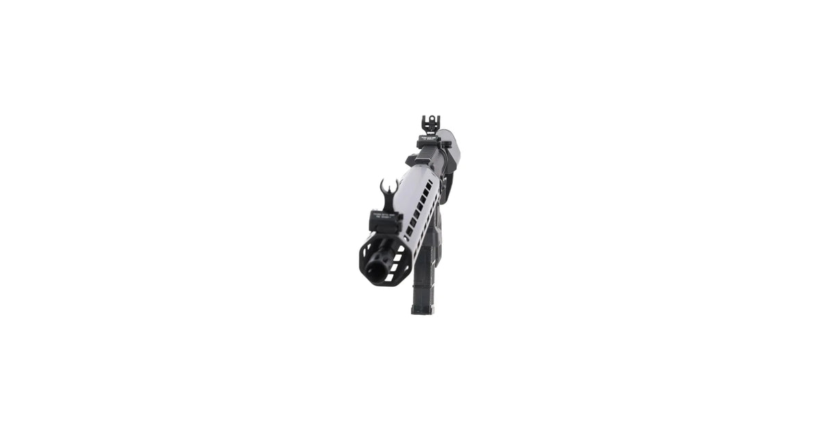 King Arms x Lancer Systems airsoft Carbine L15 LCH7 15" Faux Carbon Black