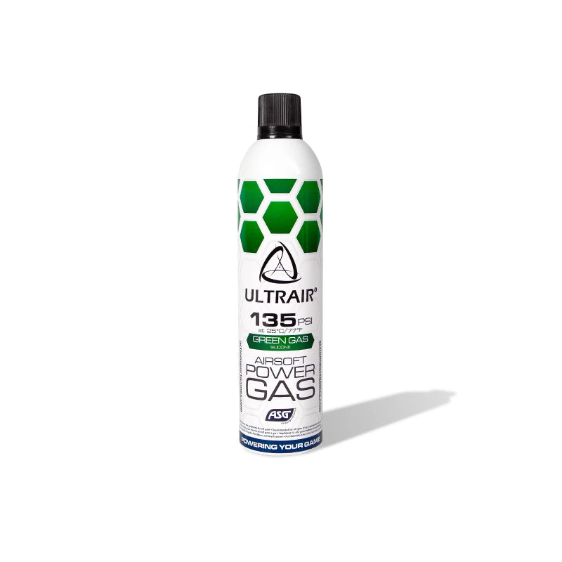 ASG ULTRAIR Green Power gāze ar silīciju (135 PSI) - 570 ml