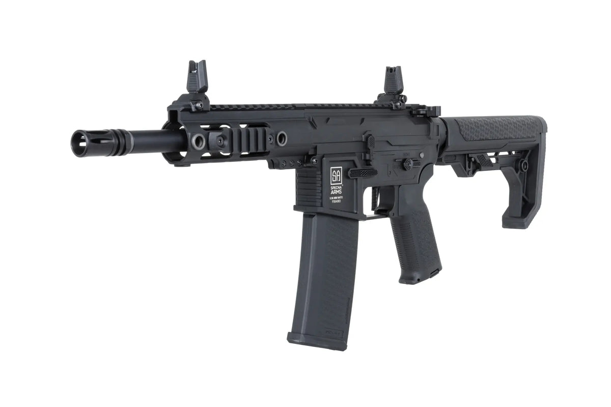 Specna Arms SA-F04-RL FLEX™ Gen.2 Light Ops Stock/New Receiver HAL ETU™ airsoft Carbine Black