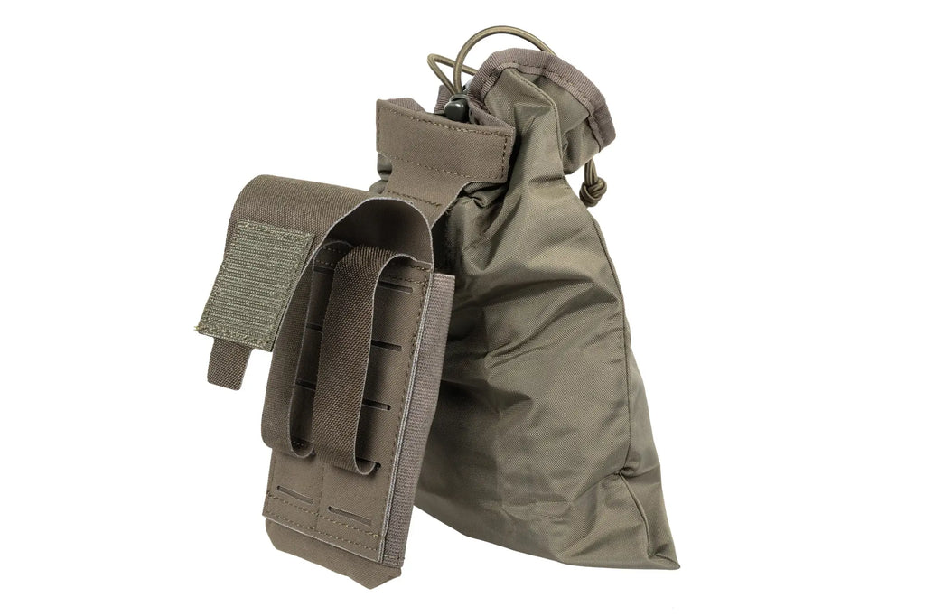 Wosport dump bag with BP-145 transport pouch Olive