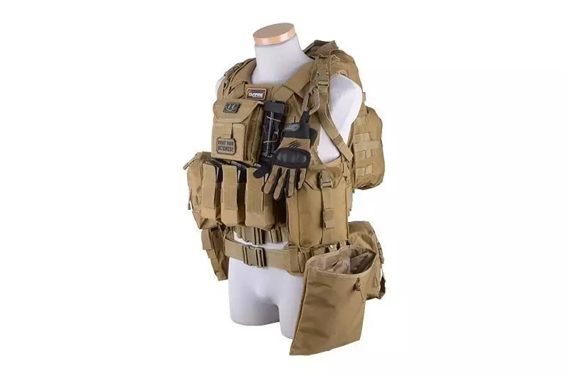 Plate Carrier Tactical Vest - Olive Drab