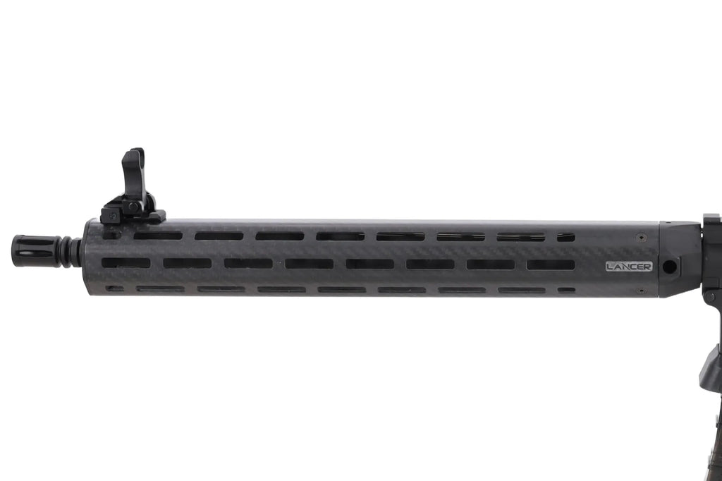 King Arms x Lancer Systems airsoft Carbine L15 LCH7 15" Real Carbon Black