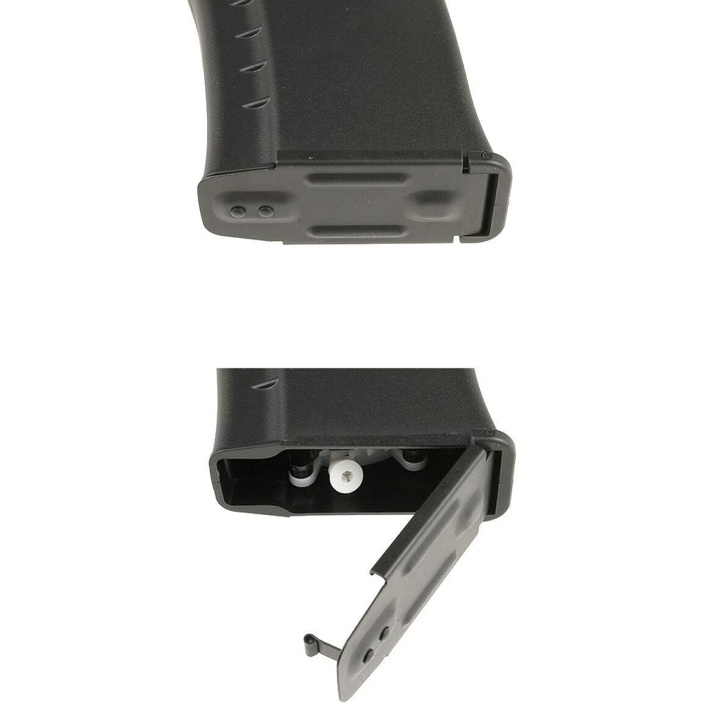 CYMA C25L AK74 Hi-Cap Flash Magazine, 430 Rows BK