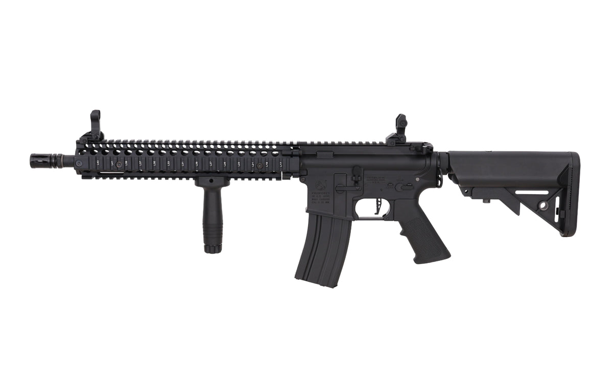 Colt x Daniel Defense MK18 SA-P26 PRIME BLDC 14.5" AEG Assault Rifle – Black