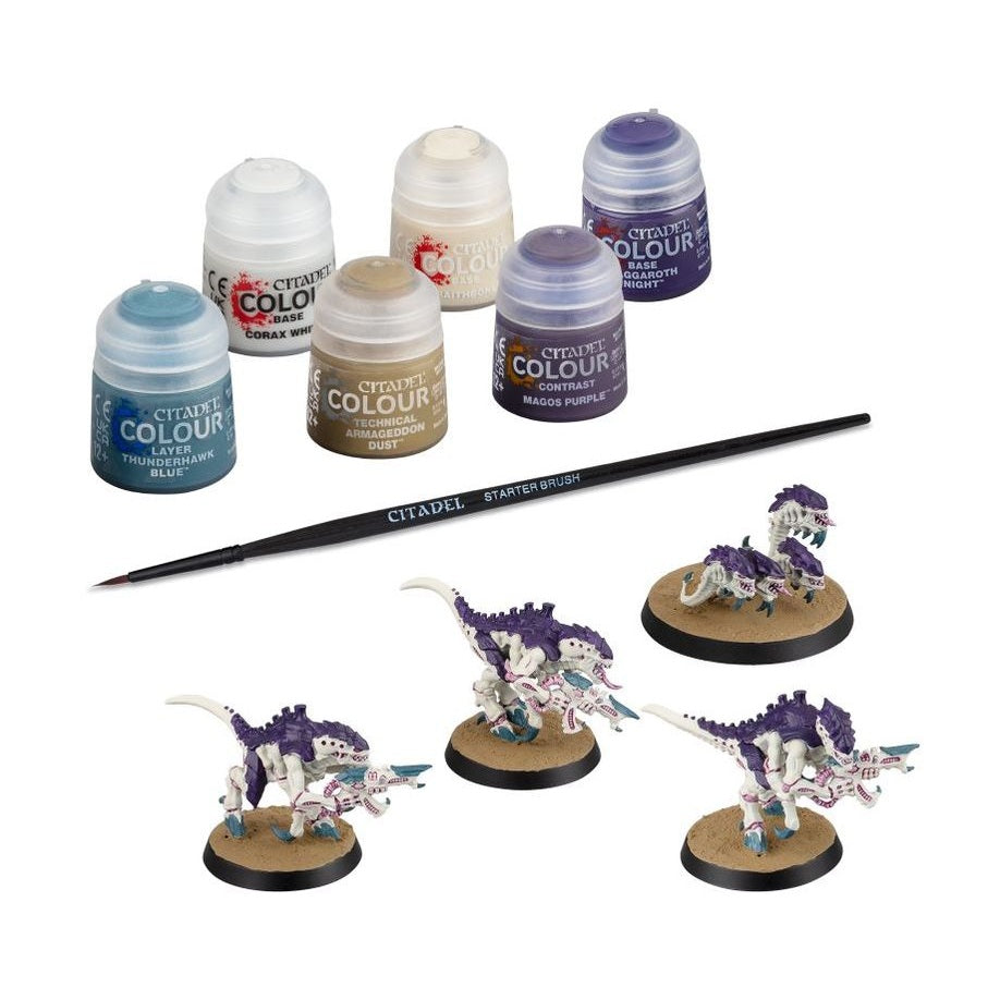 Tyranids Termagants and Ripper Swarm + Paints Set