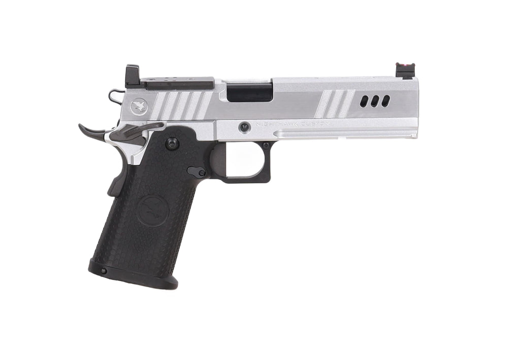 Nighthawk Custom BDS9 GBB Pistol (Optics Ready) – Silver