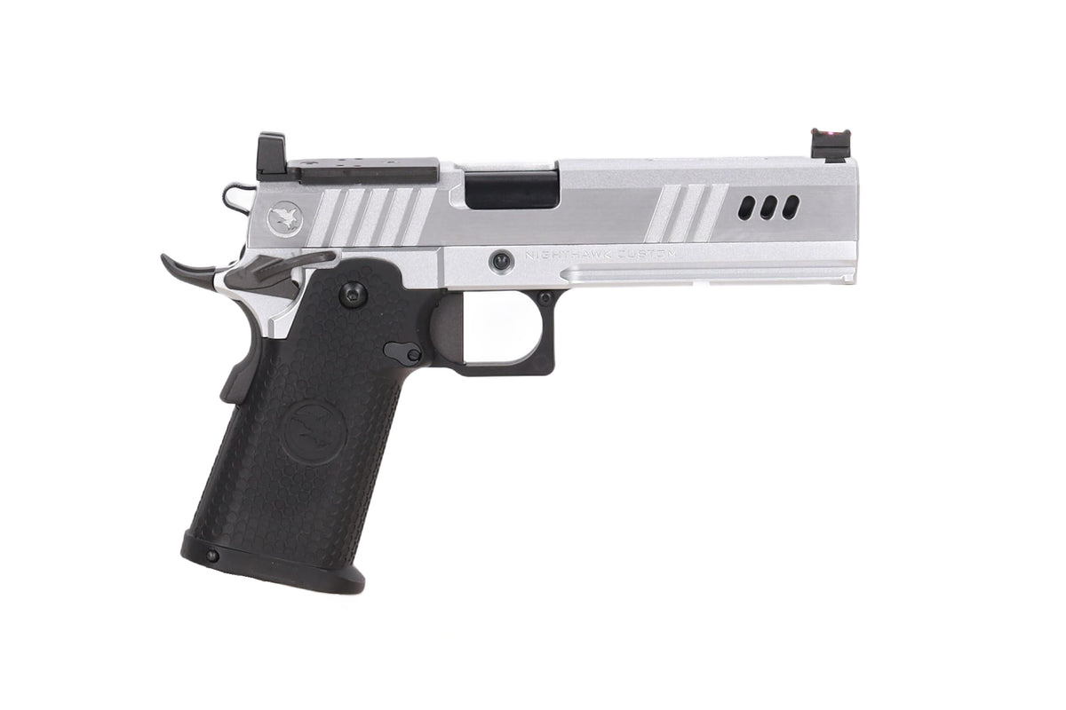 Nighthawk Custom BDS9 GBB Pistol (Optics Ready) – Silver