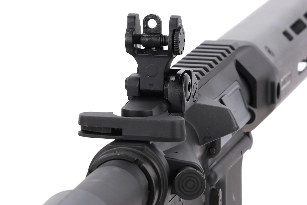 King Arms x Lancer Systems airsoft Carbine L15 LCH7 15" Real Carbon Black