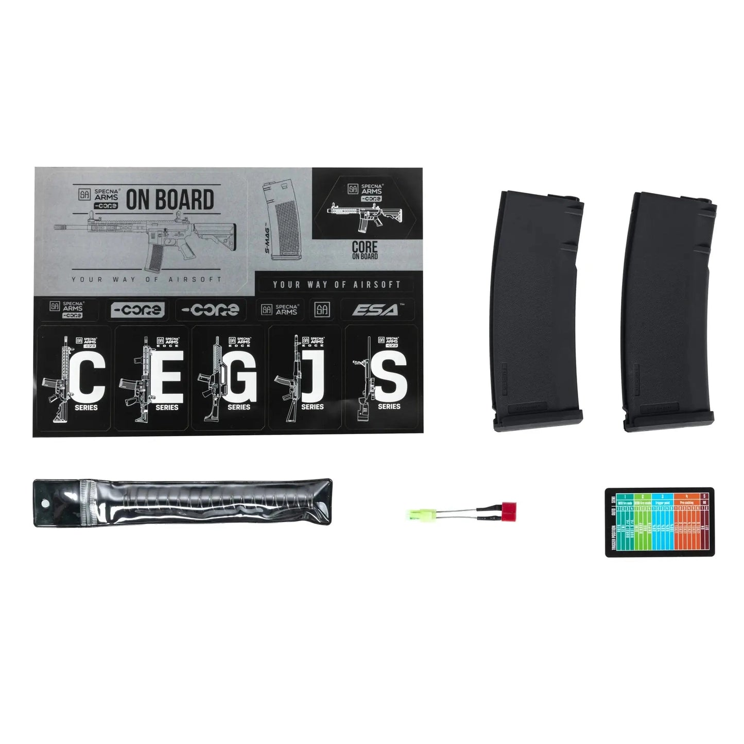 [SPE-01-047093] Specna Arms SA-C06 CORE™ HAL ETU™ Gen.2 airsoft Carbine Black