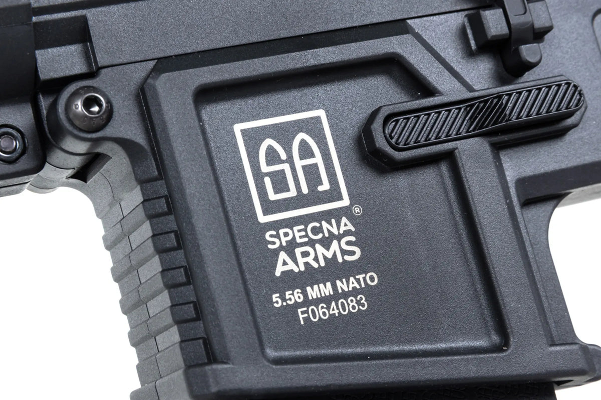 Specna Arms SA-F04-RL FLEX™ Gen.2 Light Ops Stock/New Receiver HAL ETU™ airsoft Carbine Black