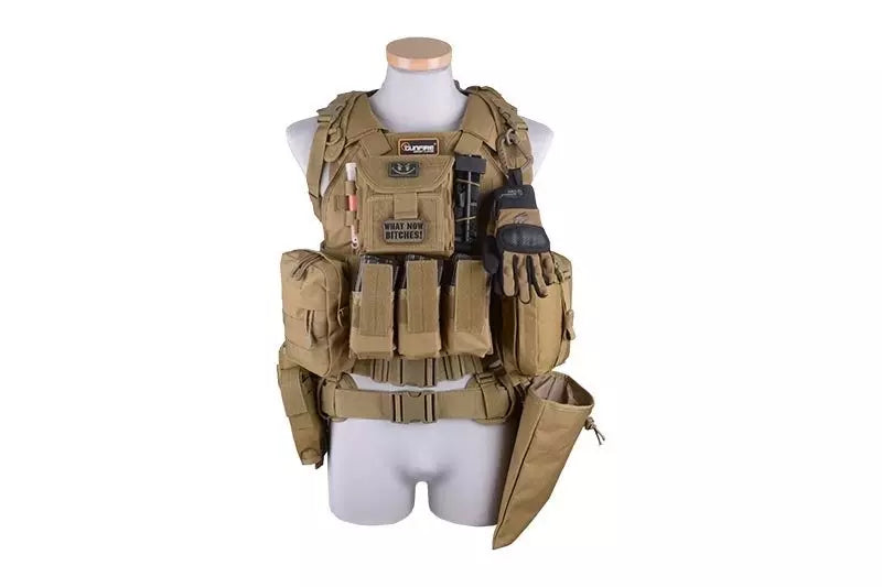 Plate Carrier Tactical Vest - Olive Drab