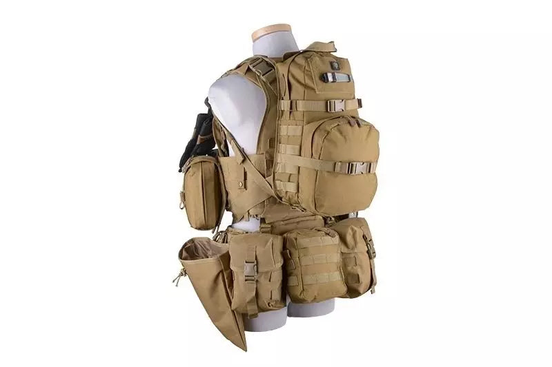 Plate Carrier Tactical Vest - Olive Drab