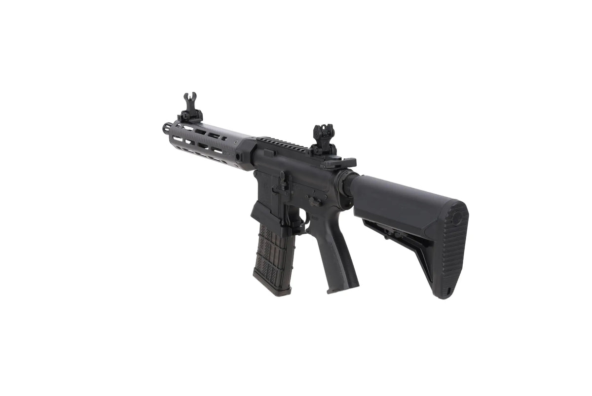 King Arms x Lancer Systems airsoft Carbine L15 LCH7 8" Real Carbon Black