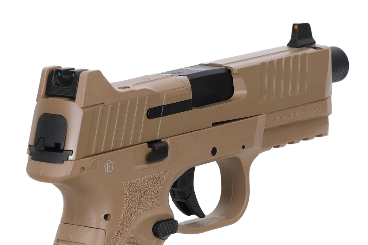 FN Herstal x Cybergun FN 509 GBB Pistol (Optics/Suppressor Ready) – Flat Dark Earth