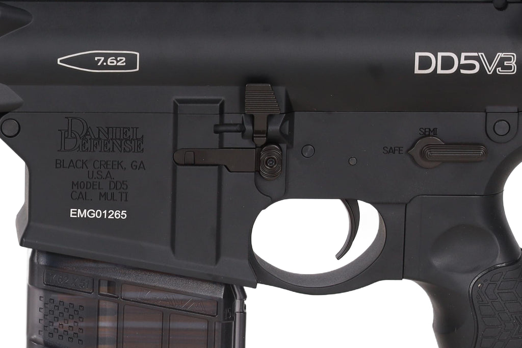 Daniel Defense x EMG DD5 V3 Cyma Platinum Gen.2 AEG Sniper Rifle 16.5" – Black