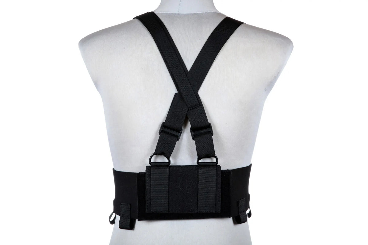 Low-Vis Chest Rig - Black