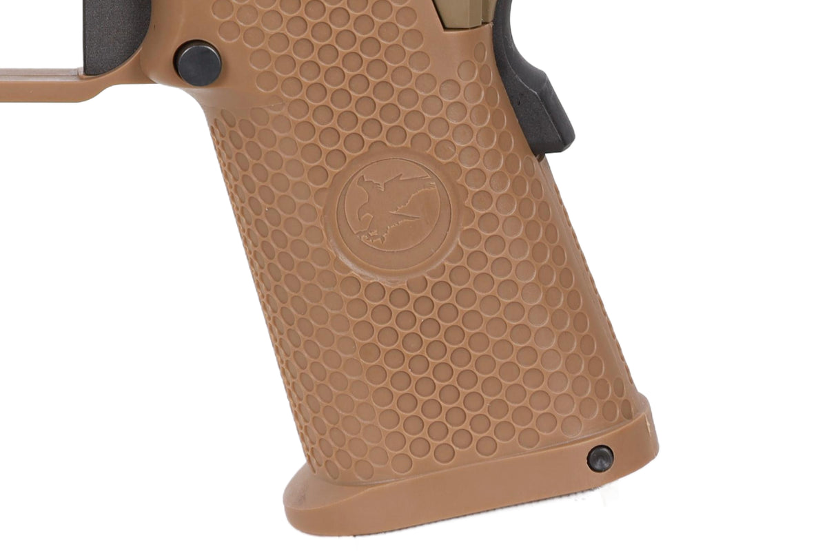 Nighthawk Custom Sand Hawk GBB Pistol (Optics Ready/Suppressor Ready) – Tan