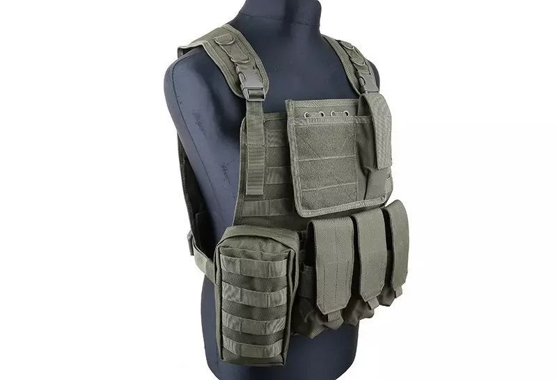 MBSS-style tactical vest – olive
