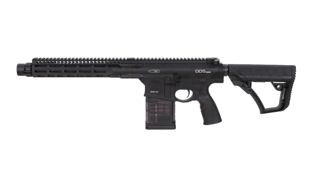 Daniel Defense x EMG DD5 SBR Cyma Platinum Gen.2 AEG Assault Rifle 12.5" – Black
