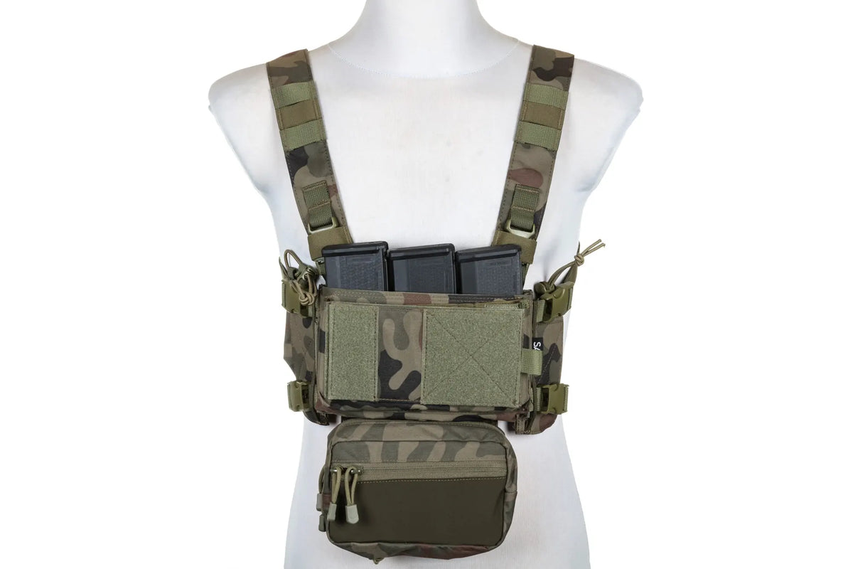 Specna Arms Tactical Adaptive Chest Rig Vest V2 Pattern 93 Forest Panther