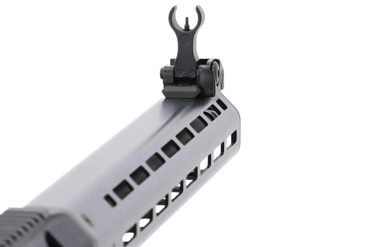 King Arms x Lancer Systems airsoft Carbine L15 LCH7 15" Faux Carbon Black