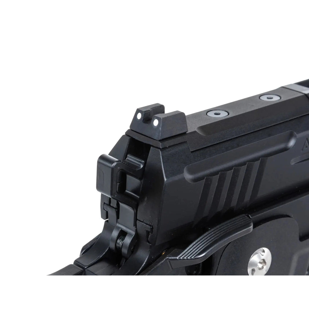 [ACR-02-048037] Arcturus Hi-Capa Vanguard 4.3" GBB Gun (Optics Ready/Compensator) - Black