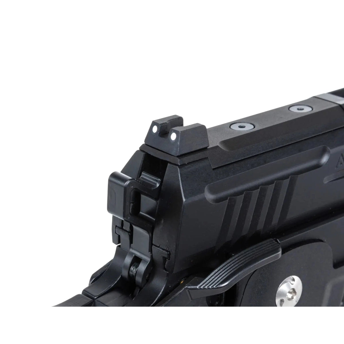 [ACR-02-048037] Arcturus Hi-Capa Vanguard 4.3" GBB Gun (Optics Ready/Compensator) - Black